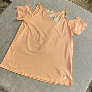 Michael Kors Top with Gold Detail